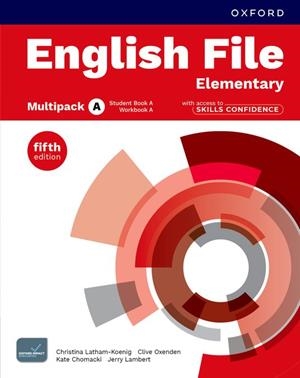 ENGLISH FILE 5TH EDITION A1/A2. STUDENT'S BOOK AND WORKBOOK MULTIPACK A | 9780194148511 | LATHAM-KOENIG, CHRISTINA/OXENDEN, CLIVE/CHOMACKI, KATE/LAMBERT, JERRY | Llibreria Online de Tremp