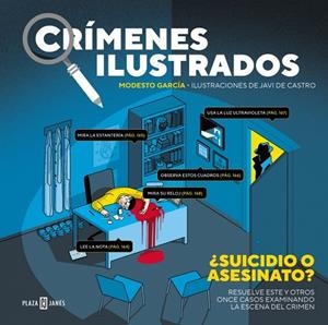 CRÍMENES ILUSTRADOS - ¿SUICIDIO O ASESINATO? (EDICIÓN TAPA BLANDA) | 9788401042140 | GARCÍA, MODESTO | Llibreria Online de Tremp