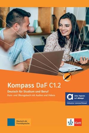 KOMPASS DAF C1.2, LIBRO DEL ALUMNO Y DE EJERCICIOS EDICION HIBRIDA ALLANGO | 9783126700184 | VARIOS AUTORES | Llibreria Online de Tremp