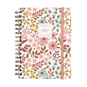 AGENDA MONIQUILLA 2027 ROSA SETMANA VISTA HORITZONTAL | 8422952423669 | Llibreria Online de Tremp