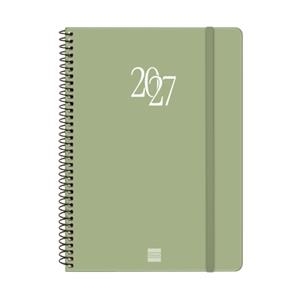 AGENDA ESPIRAL MY 2027 VERD DIA VISTA | 8422952426097 | Llibreria Online de Tremp