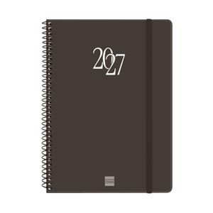 AGENDA ESPIRAL MY 2027 NEGRE SETMANA VISTA HORITZONTAL | 8422952426141 | Llibreria Online de Tremp