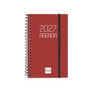 AGENDA ESPIRAL OPAQUE 2027 BORDEUS SETMANA VISTA HORITZONTAL | 8422952427650 | Llibreria Online de Tremp