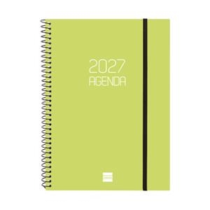 AGENDA ESPIRAL OPAQUE E10 2027 E10 LIMA SETMANA VISTA HORITZONTAL | 8422952429258 | Llibreria Online de Tremp