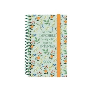 AGENDA ESPIRAL DESIGN COLLECTION E10 2027 IMPOSIBLE DIA VISTA_CAST | 8422952425564 | Llibreria Online de Tremp