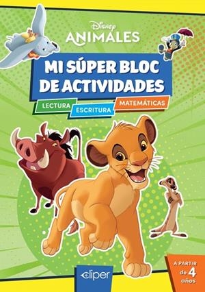 MI SÚPER BLOC DE ACTIVIDADES DISNEY - ANIMALES DISNEY | 9788419487742 | DISNEY | Llibreria Online de Tremp
