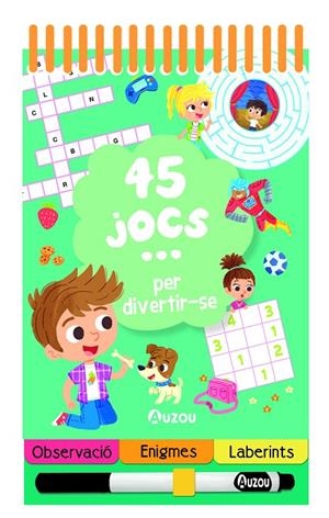 45 JOCS PER DIVERTIR-SE | 9791039534024 | POTARD, CÉLINE/TAFUNI, GABRIEL | Llibreria Online de Tremp