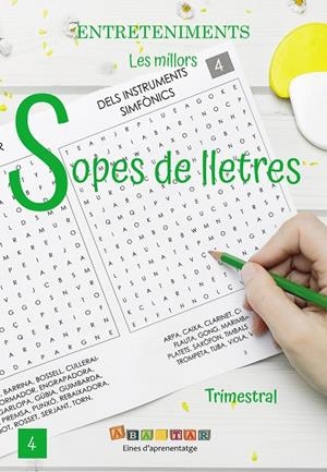 LES MILLORS SOPES DE LLETRES, 4 | 9791399085662 | ABASTAR. EINES D'APRENENTATGE | Llibreria Online de Tremp