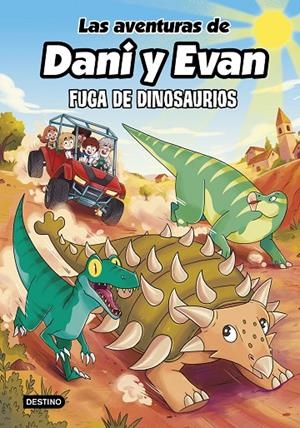 LAS AVENTURAS DE DANI Y EVAN 16. FUGA DE DINOSAURIOS | 9788408326304 | LAS AVENTURAS DE DANI Y EVAN | Llibreria Online de Tremp