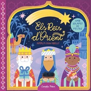 ELS REIS D'ORIENT. LLIBRE AMB SOLAPES DE FELTRE | 9791387903657 | JUAN ABELLÓ, NATÀLIA | Llibreria Online de Tremp