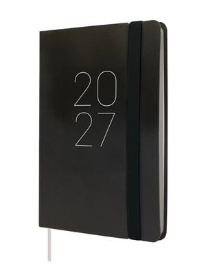 AGENDA LLISA SETMANA VISTA HORITZONTAL NEGRE M | 8422952428190