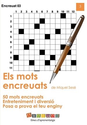 ELS MOTS ENCREUATS DE MIQUEL SESÉ, 3 | 9791399250633 | SESÉ, MIQUEL | Llibreria Online de Tremp
