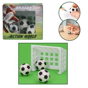 JOC DE GOMES D’ESBORRAR DE FUTBOL ACTION WORLD | 4010070636555 | Llibreria Online de Tremp