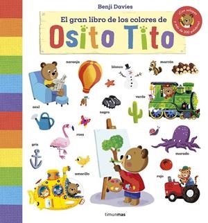 EL GRAN LIBRO DE LOS COLORES DE OSITO TITO | 9788408318163 | DAVIES, BENJI | Llibreria Online de Tremp