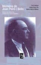 MEMORIA DE JOAN PEIRO I BELIS : RETRATS D'UN SINDICALISTA, M | 9788496786141 | GABRIEL, PERE | Llibreria Online de Tremp