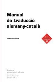 MANUAL DE TRADUCCIO ALEMANY- CATALA | 9788497663182 | Llibreria Online de Tremp