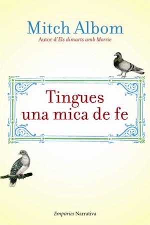 TINGUES UNA MICA DE FE | 9788497876223 | ALBOM, MITCH | Llibreria Online de Tremp