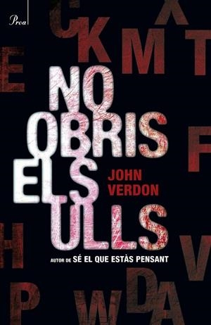 NO OBRIS ELS ULLS | 9788475882505 | VERDON, JOHN | Llibreria Online de Tremp