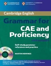 CAMBRIDGE GRAMMAR FOR CAE AND PROFICIENCY BOOK WITH ANSWERS | 9780521713757 | HEWINGS, MARTIN | Llibreria Online de Tremp
