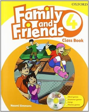 FAMILY AND FRIENDS 4 CLASS BOOK | 9780194812511