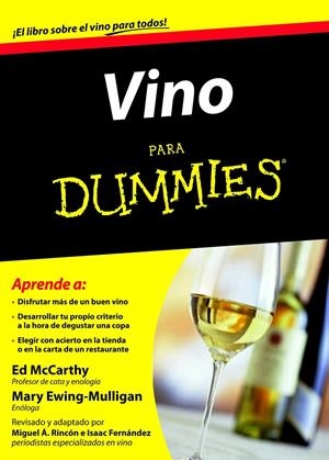 VINO PARA DUMMIES | 9788432921490
