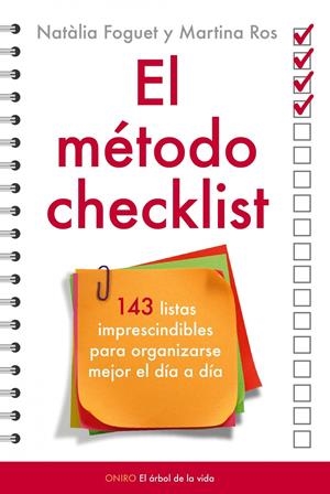 METODO CHECKLIST, E : 143 LISTAS IMPRESCINDIBLES PARA ORGANI | 9788497546225 | FOGUET, NATALIA; ROS, MARTINA | Llibreria Online de Tremp