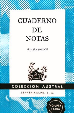CUADERNO DE NOTAS AZUL | 9788467008418 | Llibreria Online de Tremp