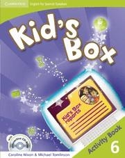 KID'S BOX FOR SPANISH SPEAKERS, LEVEL 6. ACTIVITY BOOK | 9788483237922 | NIXON, CAROLINE