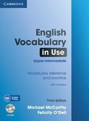 ENGLISH VOCABULARY IN USE UPPER-INTERMEDIATE | 9781107600942 | MCCARTHY, MICHAEL; O'DELL, FELICITY