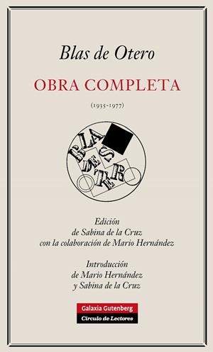 OBRA COMPLETA DE BLAS DE OTERO | 9788481099553 | OTERO, BLAS DE | Llibreria Online de Tremp
