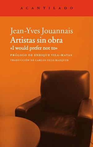 ARTISTAS SIN OBRA | 9788415689980 | JOUANNAIS, JEAN-YVES | Llibreria Online de Tremp