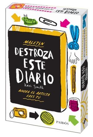 MALETÍN DESTROZA ESTE DIARIO | 9788449330209 | SMITH, KERI 