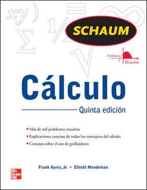 CALCULO SCHAUM 5 ED | 9786071503572 | AYRES, FRANK | Llibreria Online de Tremp