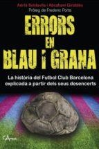 ERRORS EN BLAU I GRANA | 9788494509803 | SOLDEVILA, ADRIÀ/GIRALDÉS, ABRAHAM | Llibreria Online de Tremp