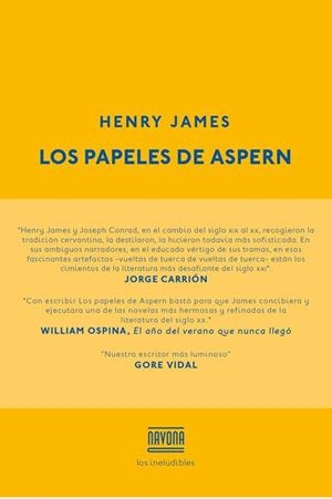 LOS PAPELES DE ASPERN | 9788416259229 | JAMES, HENRY
