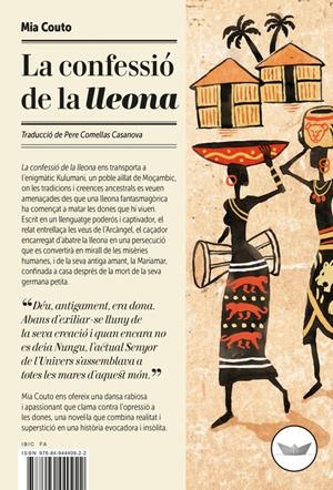 LA CONFESSIÓ DE LA LLEONA | 9788494440922 | COUTO, MIA | Llibreria Online de Tremp