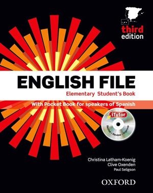 ENGLISH FILE ELEMENTARY: STUDENT'S BOOK+WORKBOOK WITH KEY PACK 3ED | 9780194598910 | CLIVE OXENDEN/CRISTINA LATHAM KOENIG/PAUL SELIGSON | Llibreria Online de Tremp