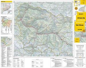MAPA COMARCAL VAL D'ARAN | 8414774340613 | Llibreria Online de Tremp