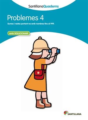 PROBLEMES 4 AMB SOLUCIONARI SANTILLANA QUADERNS | 9788468013992 | VARIOS AUTORES | Llibreria Online de Tremp