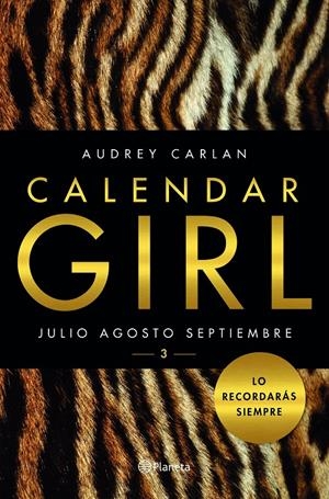 CALENDAR GIRL 3 | 9788408159636 | CARLAN, AUDREY  | Llibreria Online de Tremp