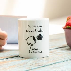 TAZA TU PUEDES CON TODO ERES LA BOMBA | 8436547180233