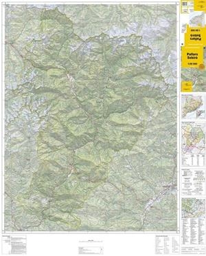 PALLARS SOBIRA 1:50000 MAPA TOPOGRAFIC COMARCAL | 9788439391746 | Llibreria Online de Tremp